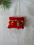Anti Tarnish Bracelet Chain with Charms