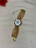 Champagne Crystal Multi-Strand Watch