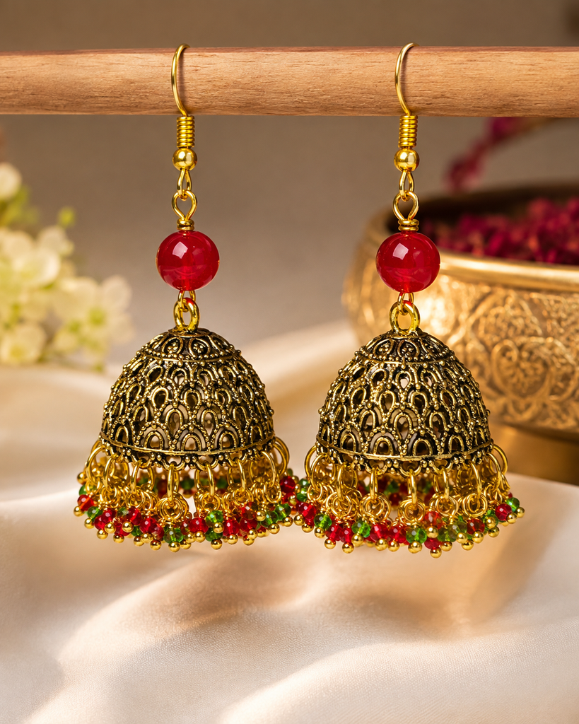 Oxidised Earrings