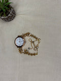 Rose Gold Crystal Bracelet Watch