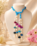 Ocean Bloom Statement Necklace