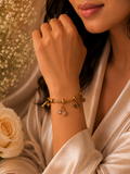 Anti Tarnish Bracelet with Charms