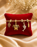 Anti Tarnish Bracelet with Charms