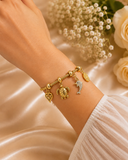 Anti Tarnish Bracelet with Charms