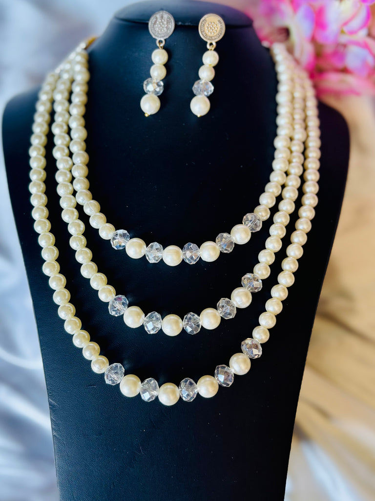 Pearl & Crystal set