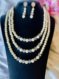 Pearl & Crystal set