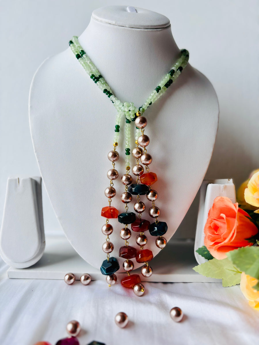 Mystic Glow Statement Necklace